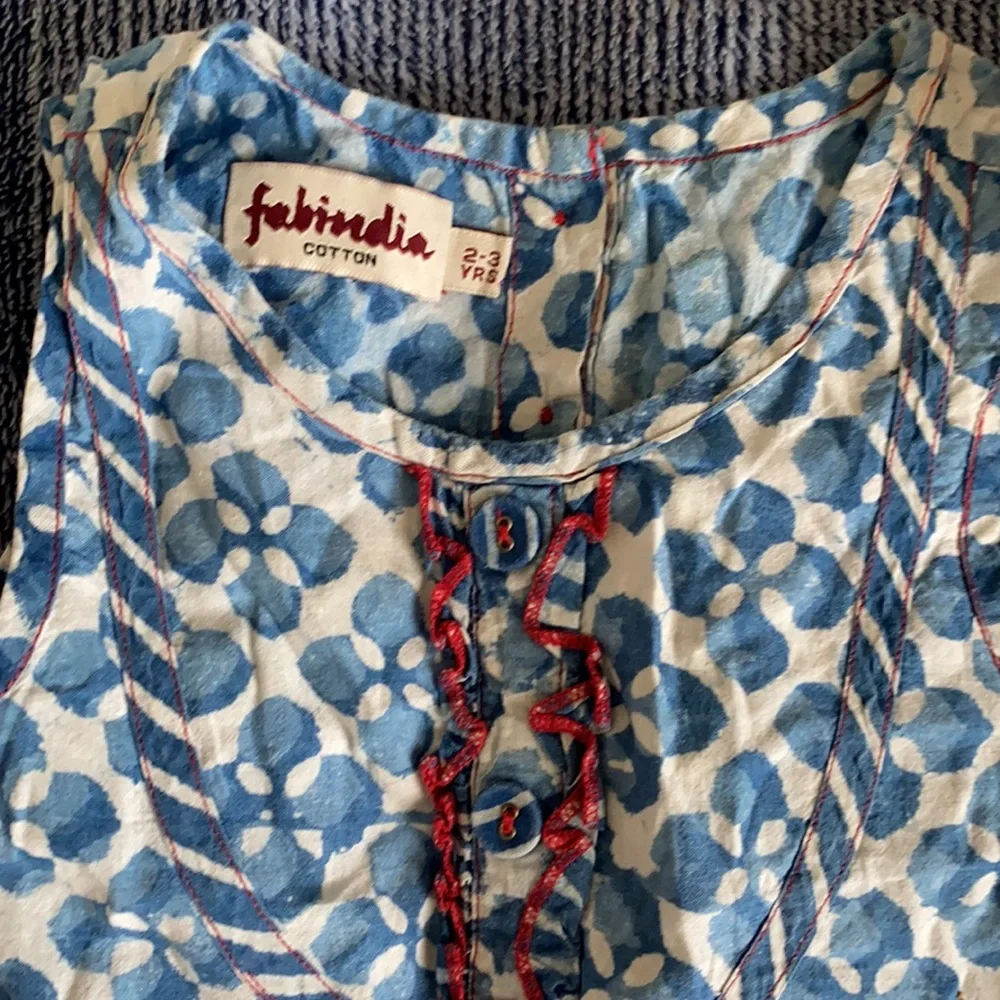 Fabindia jumpsuit for girls - Picture 2 of 4